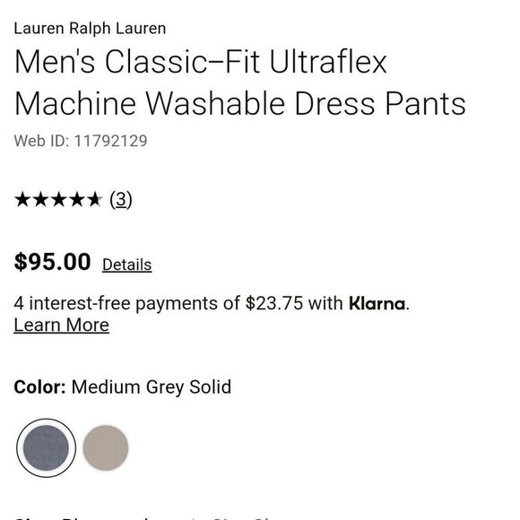 Lauren Ralph Lauren Ultraflex Dress Pants - Picture 8 of 10